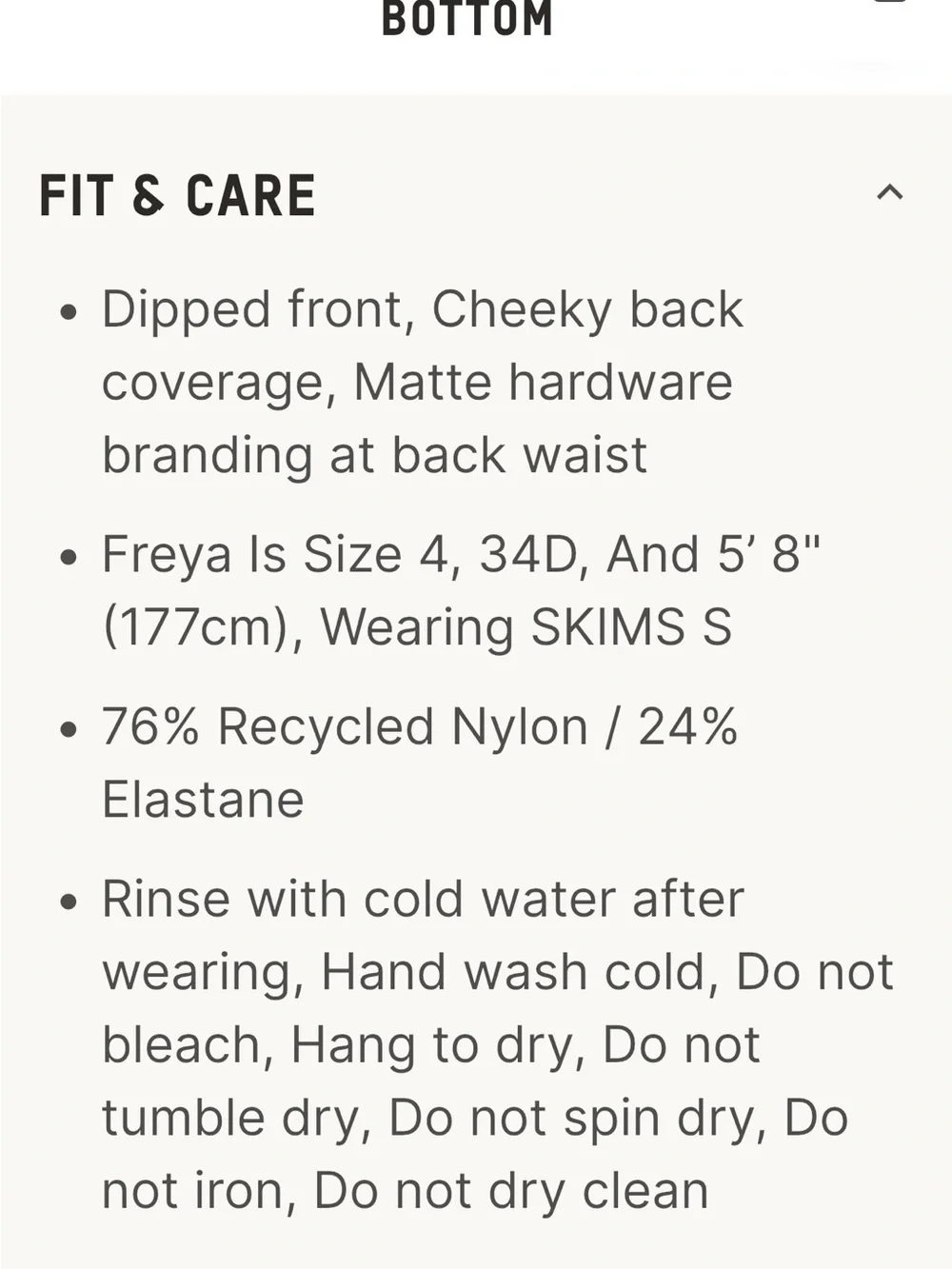 SKIMS Pink V-Neck Bikini Top and bottom color: Melon